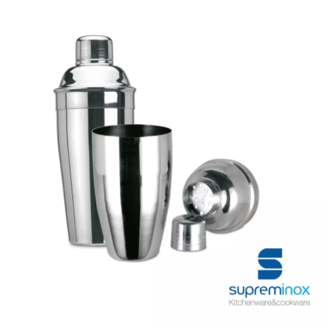 Coctelera con tapón inoxidable 500cc