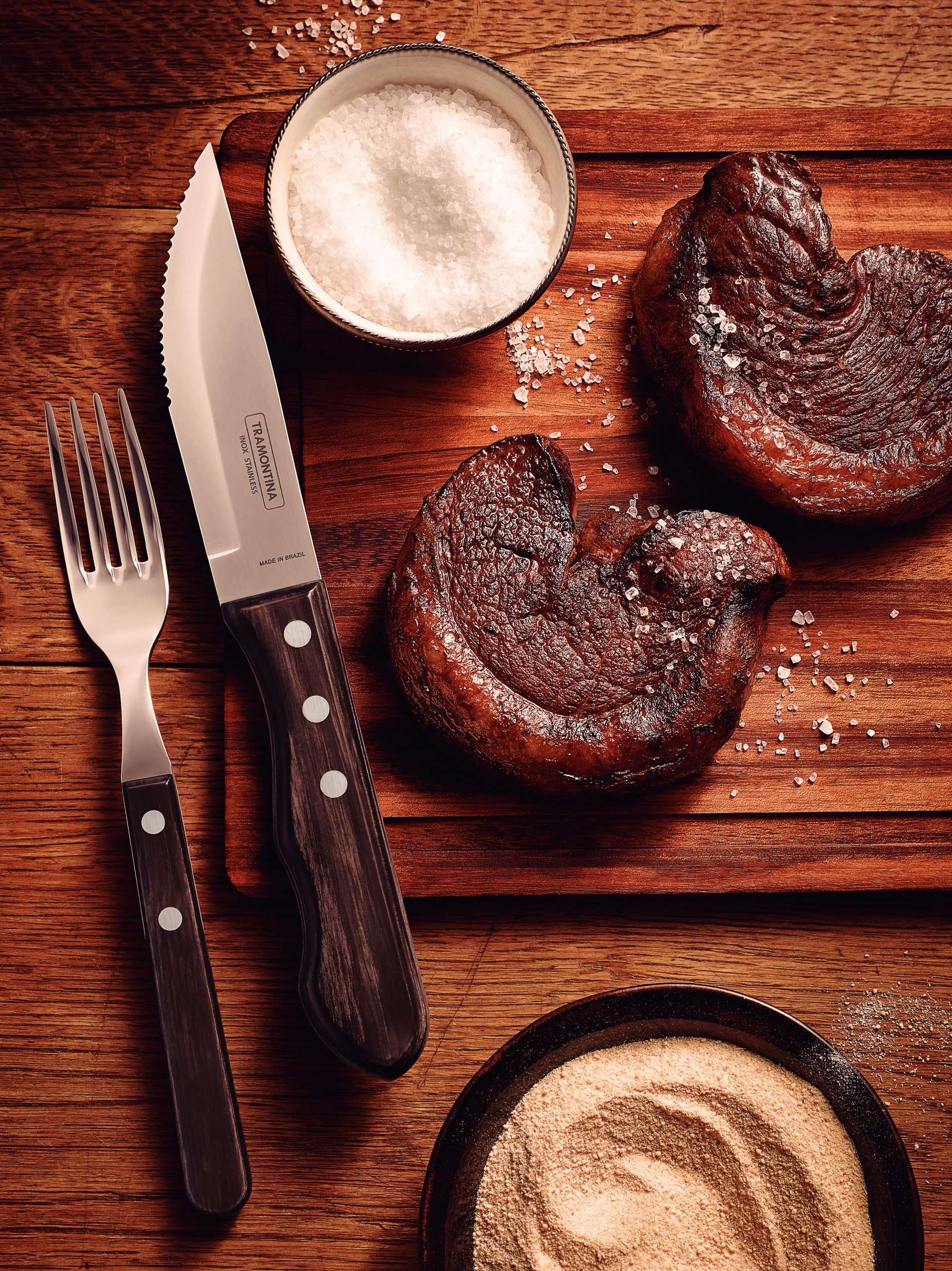 Display de cuchillos jumbo para barbacoa 48 pzas Polywood - Imagen 4