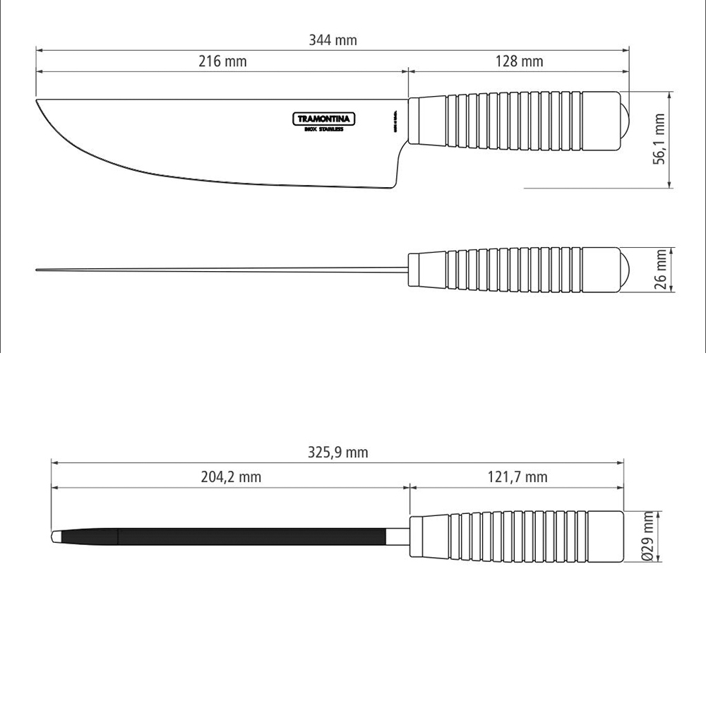 Juego para barbacoa 2 pzas Polywood - Imagen 4
