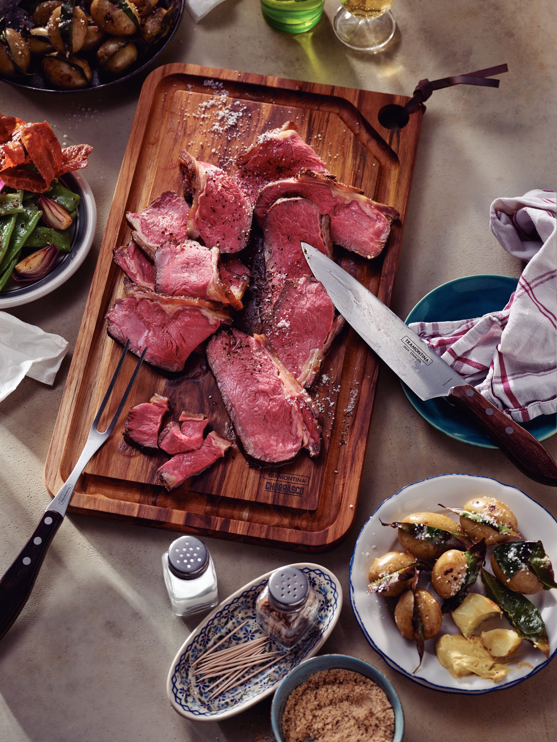 Juego para barbacoa 2 pzas Polywood - Imagen 4