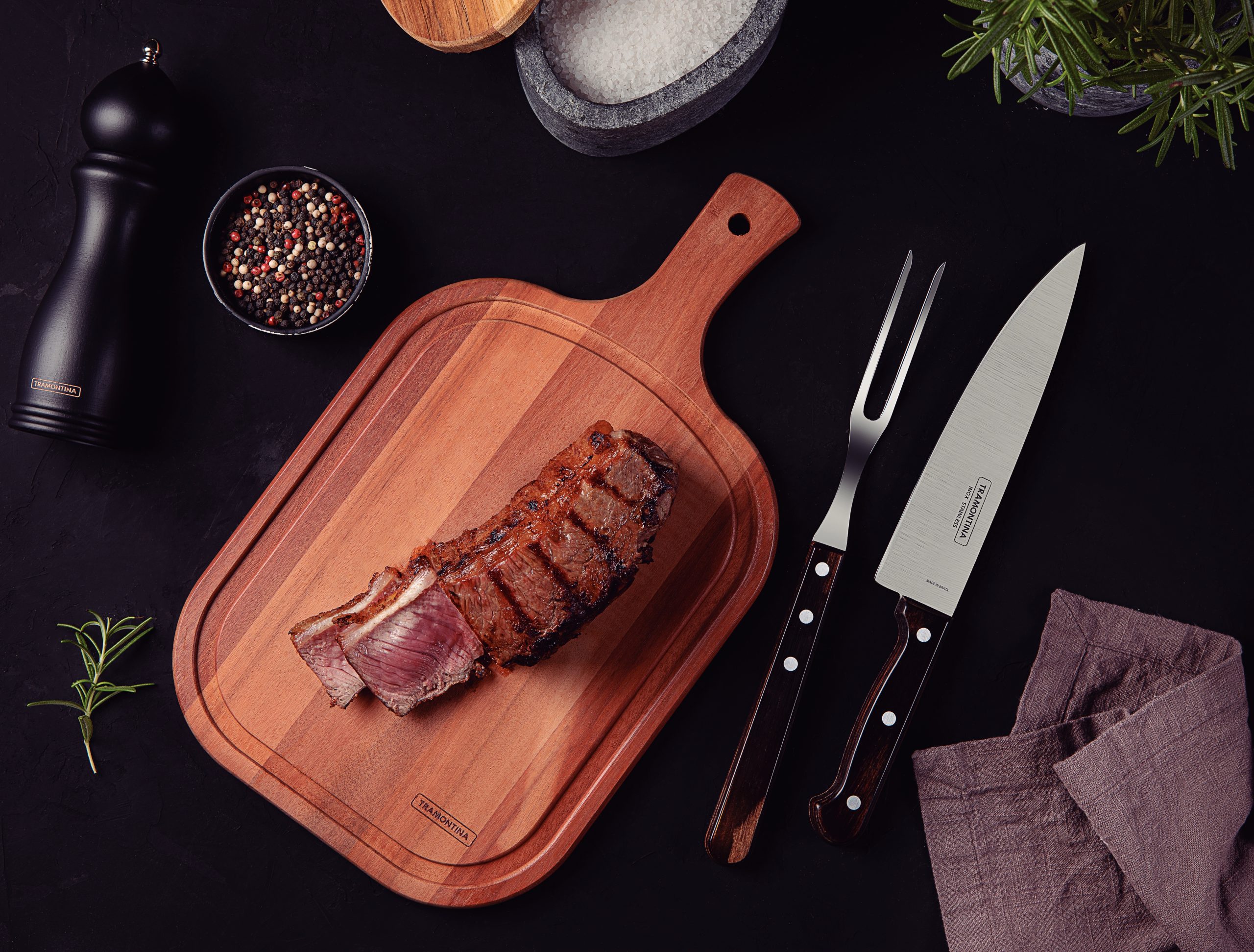 Juego para barbacoa 3 pzas Polywood - Imagen 2