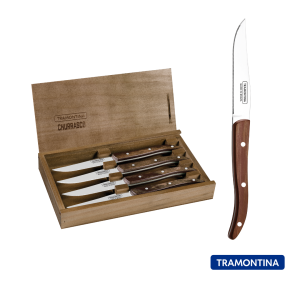 Juego de cuchillos para barbacoa 4 pzas