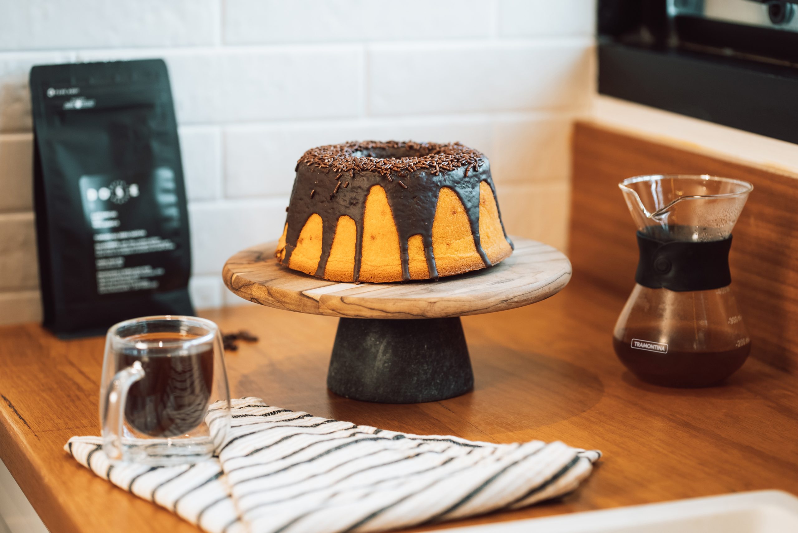 Tabla presentación madera de Teca con base 32x12 cm - Provence - Imagen 3