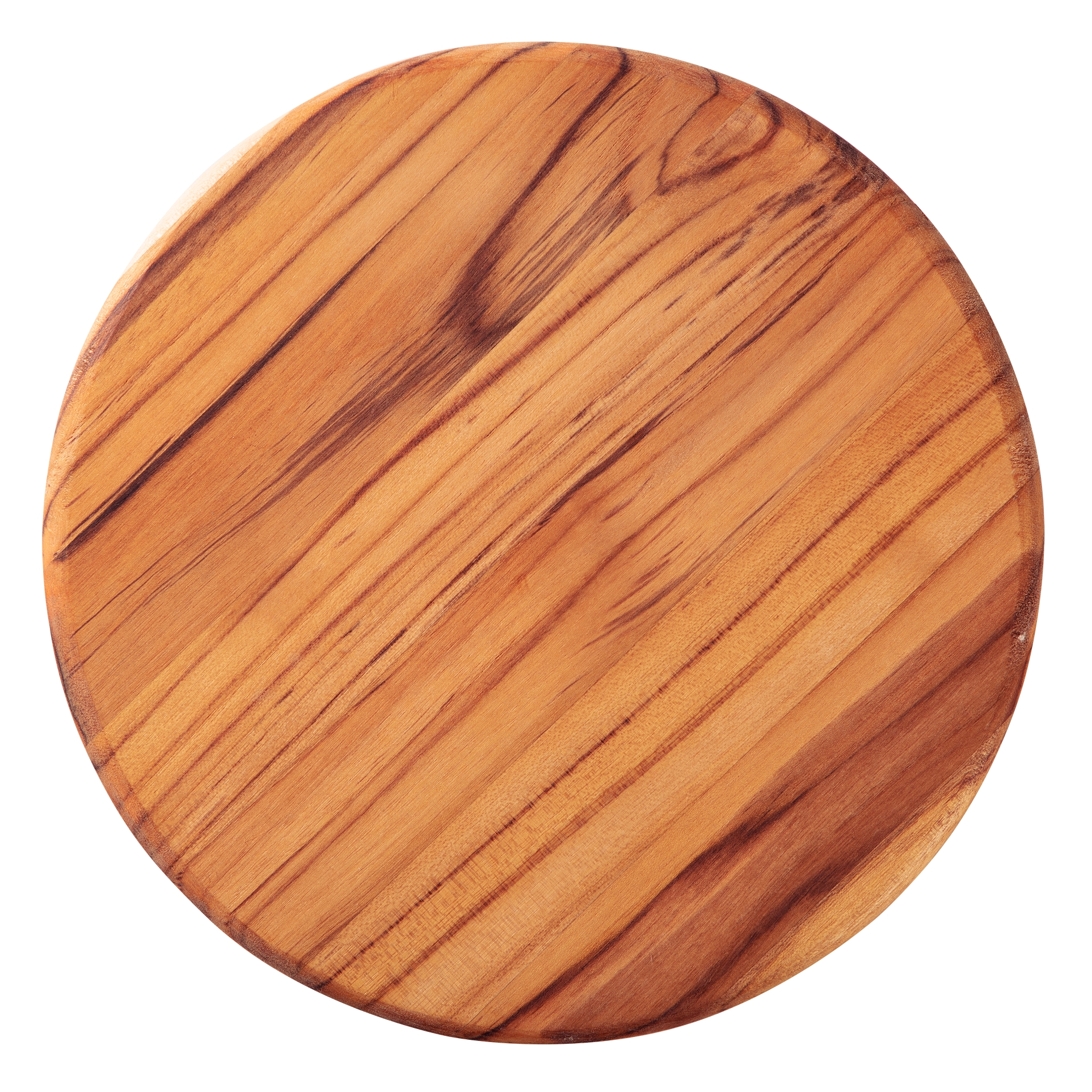 Tabla presentación madera de Teca con base 26x9 cm - Provence - Imagen 4