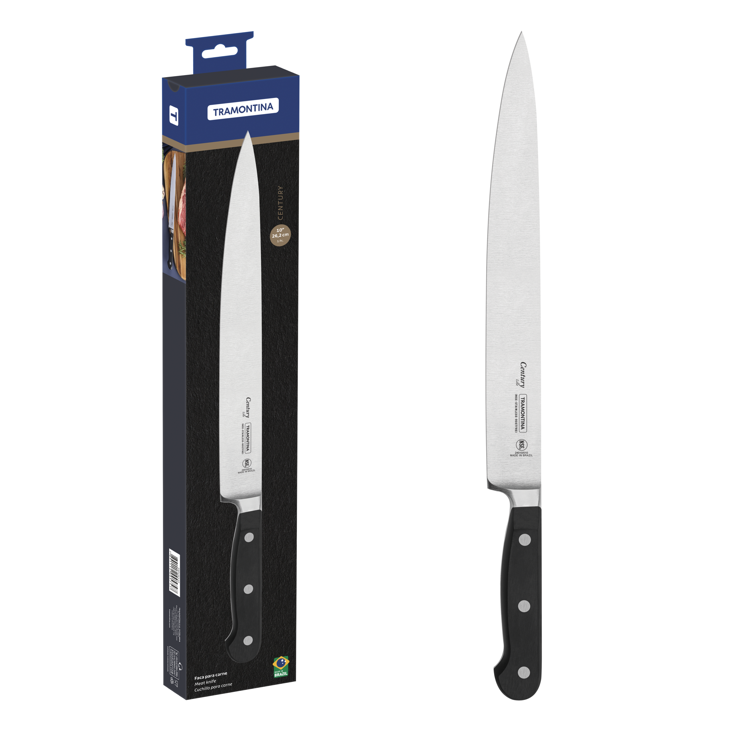 Cuchillo Trinchante 26 cm - Century NSF - Imagen 3
