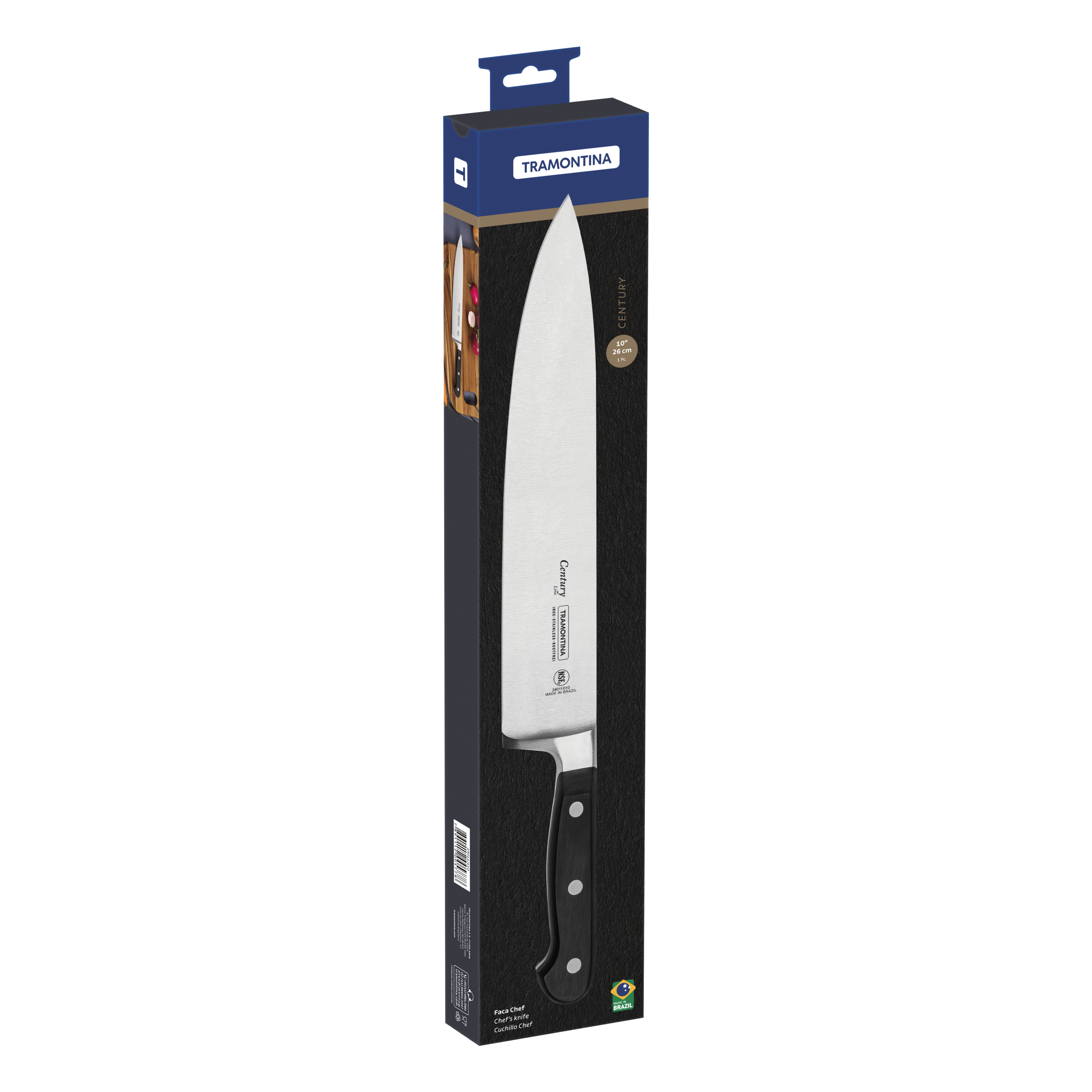 Cuchillo Cocinero 26 cm - Century NSF - Imagen 4