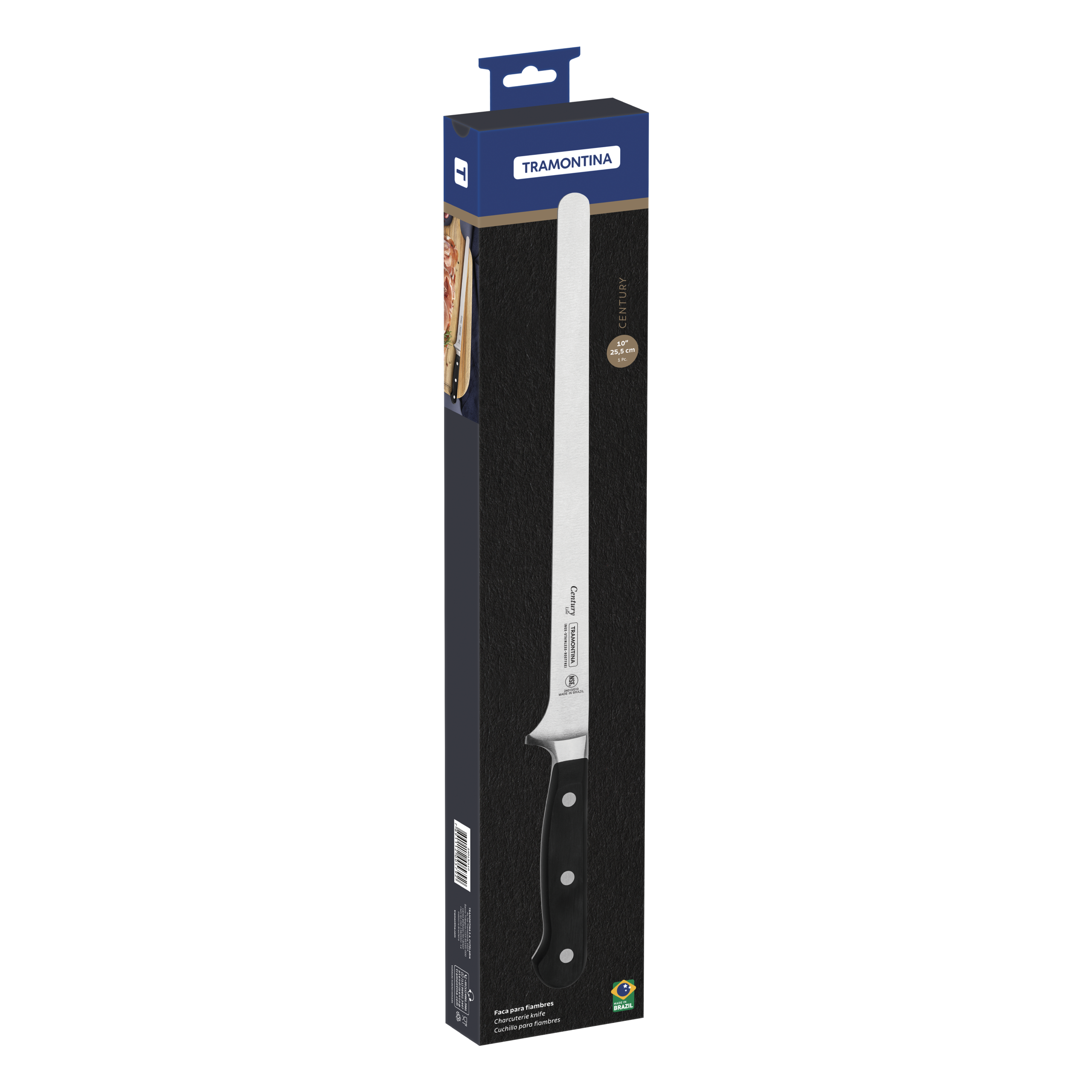 Cuchillo jamonero 25,5 cm - Century NSF - Imagen 4